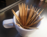 簡単！！トースターで手作り鶏皮の焼き鳥♪作り方2写真