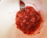 ♪いちごのチーズケーキ♪作り方4写真