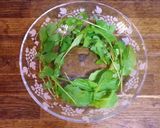 ハーブ料理　ルッコラの春色な前菜作り方1写真