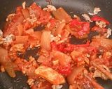 ひき肉とトマトパスタ【簡単】作り方4写真