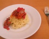 ひき肉とトマトパスタ【簡単】作り方7写真