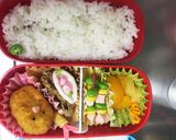 すみっこぐらし弁当♪作り方10写真