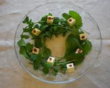 ハーブ料理　ルッコラの春色な前菜作り方7写真