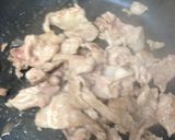 焼肉のたれで！葉玉ねぎと豚肉のピリ辛炒め作り方2写真