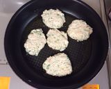 三つ葉入り豆腐ハンバーグ作り方4写真