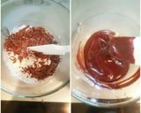簡単✾薔薇のチョコレートケーキ作り方23写真