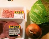普通の鍋で無水料理、うまハムキャベツ♪作り方1写真