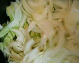 普通の鍋で無水料理、うまハムキャベツ♪作り方2写真
