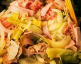 普通の鍋で無水料理、うまハムキャベツ♪作り方4写真