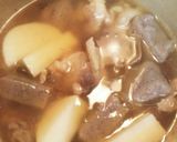 かんたんめちゃうま♡牛すじと大根の煮込み作り方3写真