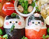 キャラ弁＊簡単♪俵おにぎりでひな祭り弁当作り方5写真