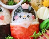 キャラ弁＊簡単♪俵おにぎりでひな祭り弁当作り方7写真