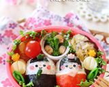 キャラ弁＊簡単♪俵おにぎりでひな祭り弁当作り方8写真