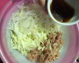 大人気！春キャベツと玉ねぎの和風サラダ作り方3写真