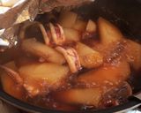 味がしっかり染て美味しい！簡単イカ大根作り方5写真