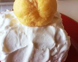 ＊＊ポンポンニット帽ケーキ＊＊おやつ作り方4写真