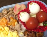 ひなまつり 簡単可愛い お雛様のお弁当♪作り方4写真