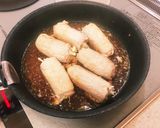 豚薄切り肉の千切りキャベツ巻き巻き作り方5写真