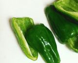 ☆簡単ヘルシー＊ピーマンの肉詰め☆作り方1写真