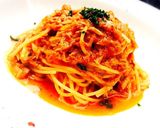 ツナとモッツァレラのトマトソースパスタ作り方7写真