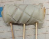お弁当・おつまみに 梅・しそ 竹輪巻き作り方4写真