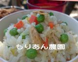 キャベツとグリンピースのツナごはん作り方8写真