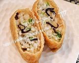セロリの葉と塩昆布de☆いなり寿司作り方4写真