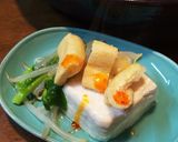 菜の花と豆腐のあったかやさしい餡かけ。作り方5写真