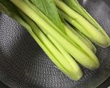 小松菜と新生姜のナムル作り方1写真