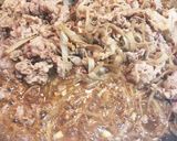 ごぼうと牛バラ肉のしぐれ煮作り方4写真