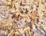 ごぼうと牛バラ肉のしぐれ煮作り方5写真