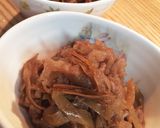 ごぼうと牛バラ肉のしぐれ煮作り方6写真