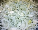 新玉ねぎの天かすだし醤油味✴からくないよ作り方2写真