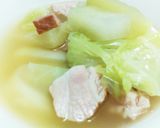大根とキャベツの簡単コンソメスープ煮込み作り方4写真