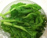 春レシピ★大人の苦味〜菜の花の卵サラダ作り方1写真