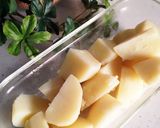 揚げずにカリッ♡美味しい*青海苔ポテト作り方1写真