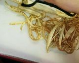 ★ゴボウのスライス炒め★作り方1写真