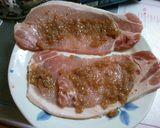 簡単☆ヘルシー蒸し豚肉の梅肉巻き作り方3写真