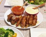肉巻き照り焼きのチーズ&トマトソース作り方10写真