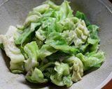 キャベツの柚子こしょう風味ごま醤油麹あえ作り方3写真
