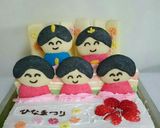 2016/ひな祭りケーキ(2段)作り方3写真