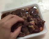 味濃いめ鶏レバーで一品作り方4写真