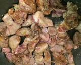 味濃いめ鶏レバーで一品作り方11写真