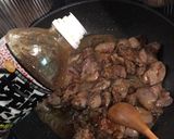 味濃いめ鶏レバーで一品作り方13写真