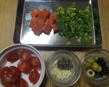 サーモンと菜の花のバジル風味パスタ作り方2写真