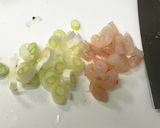 めかぶでふわふわ海老玉作り方1写真
