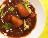 生クリームがない時☆牛乳+とろみ作り方4写真