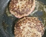 糖質制限☆肉汁溢れるハンバーグ♪̊̈作り方4写真
