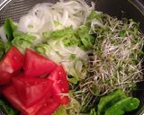 鰹のふし粉とゆかりのサラダ作り方1写真