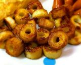 春キャベツと玉ねぎと焼き竹輪のサラダ作り方5写真